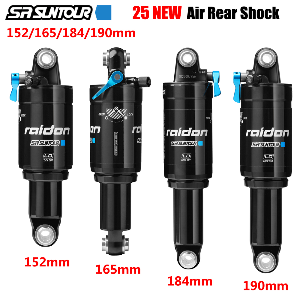 Mountain Biking Xc - 25 novo sr suntour choque traseiro
