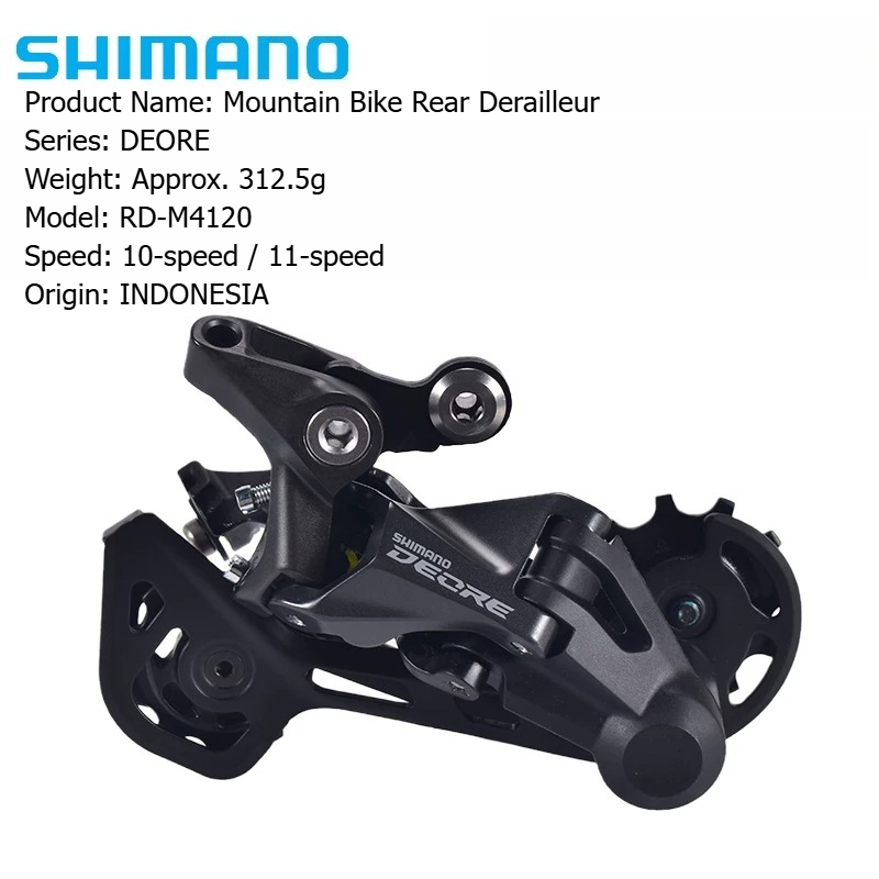Rear Derailleur Shadow - Câmbio Traseiro SHIMANO DEORE RD M4100