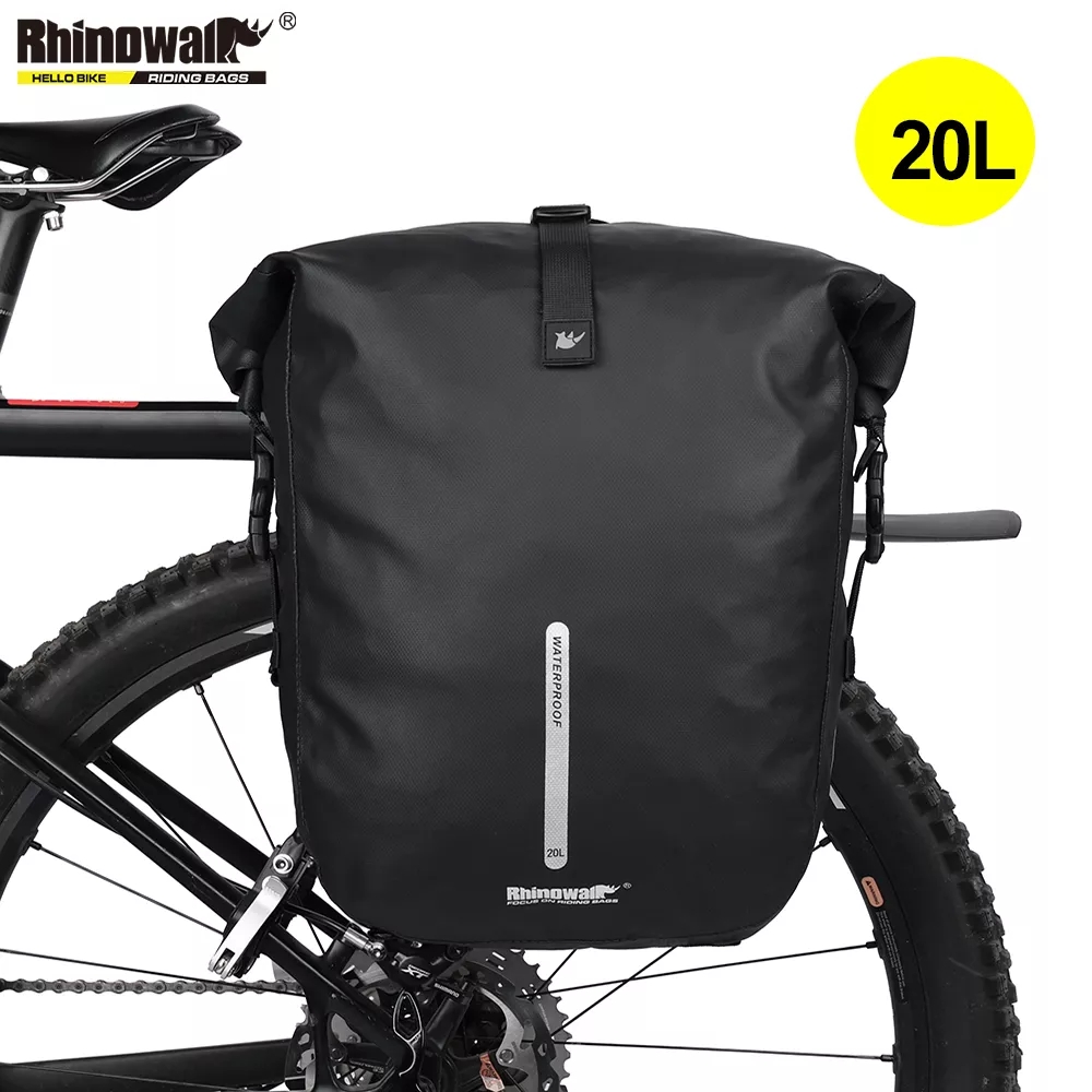 Mountain Biking Backpack - Rhinowalk-Waterproof Bicicleta Pannier Mochila, Tronco Bag,