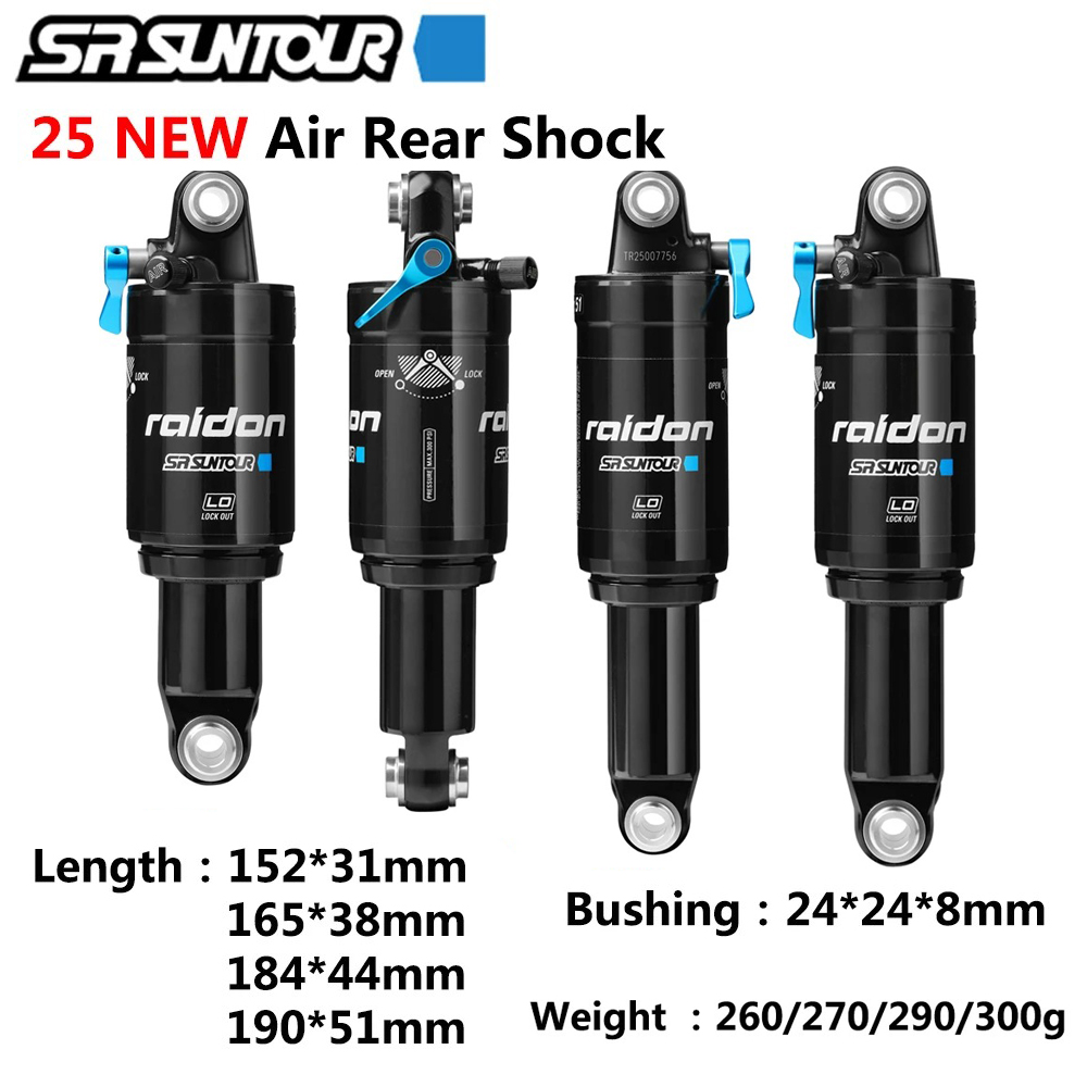 Mountain Biking Xc - 25 novo sr suntour amortecedor traseiro