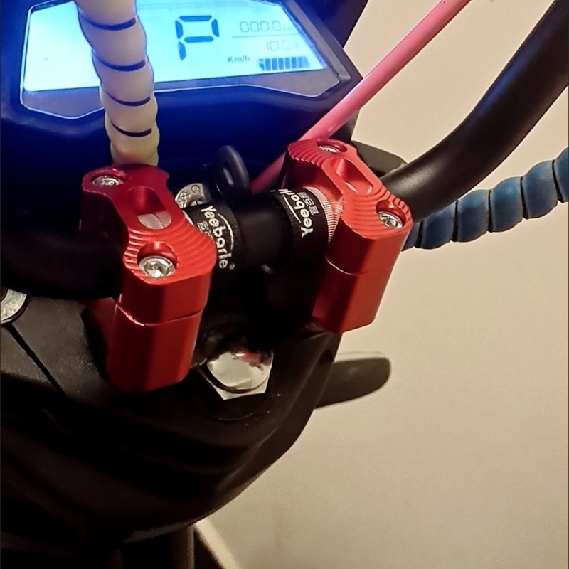 Braçadeiras de barra cnc para  - Handlebar Riser Stem avaliação e preço