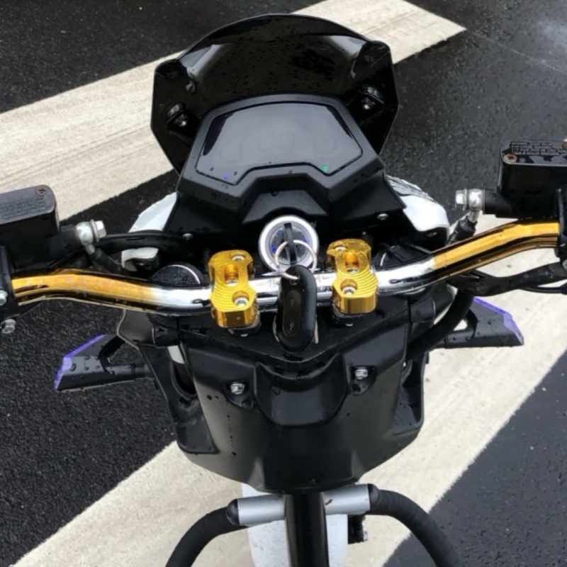 Braçadeiras de barra cnc para  - Handlebar Riser Stem avaliação e preço