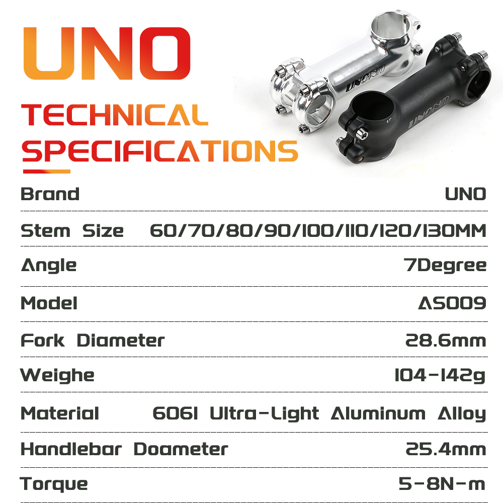 Uno haste de bicicleta ultrale - Handlebar Riser Stem avaliação e preço