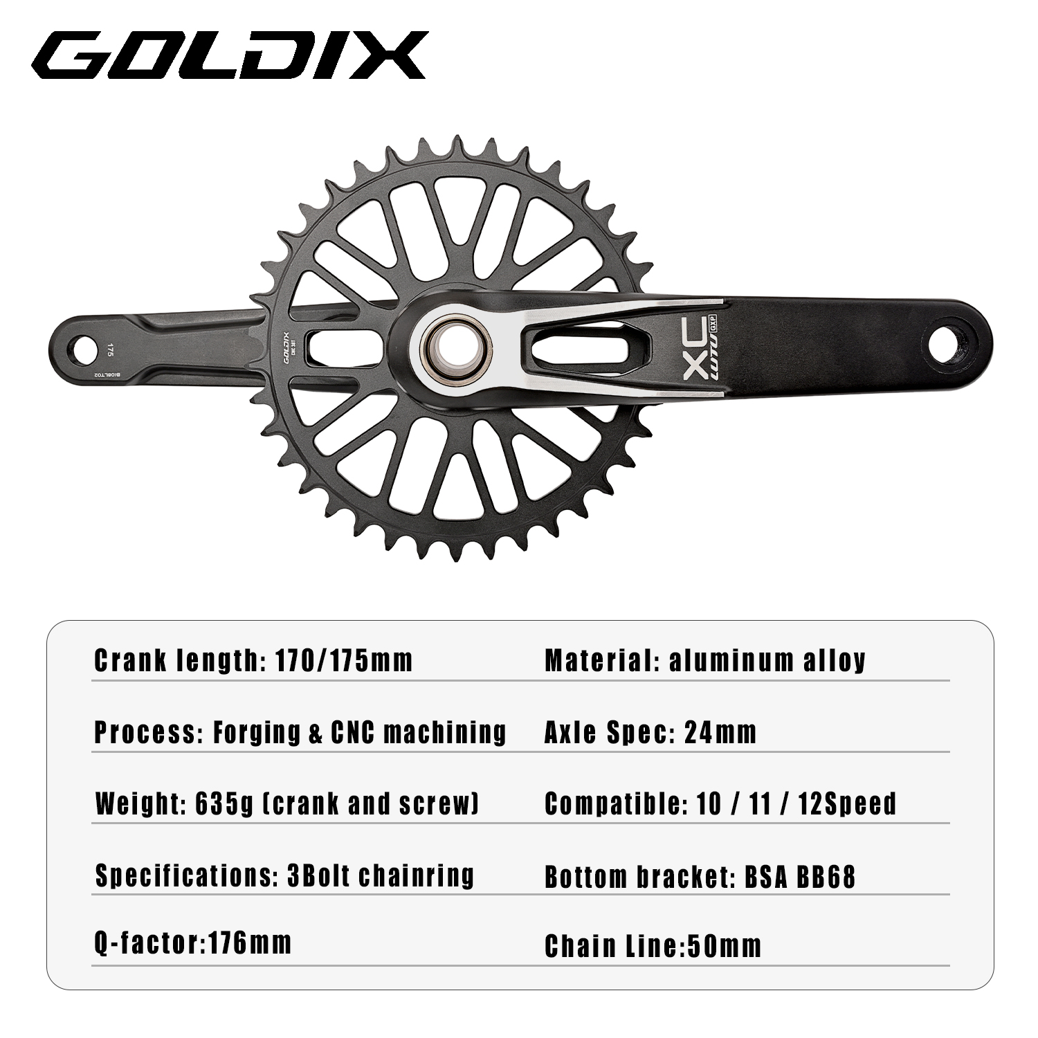 Pedivela GOLDIX para Bicicleta - Mountain Biking Xc avaliação e preço