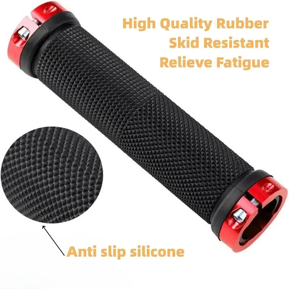 Apertos de borracha da bicicle - Mtb Grip Lock On avaliação e preço