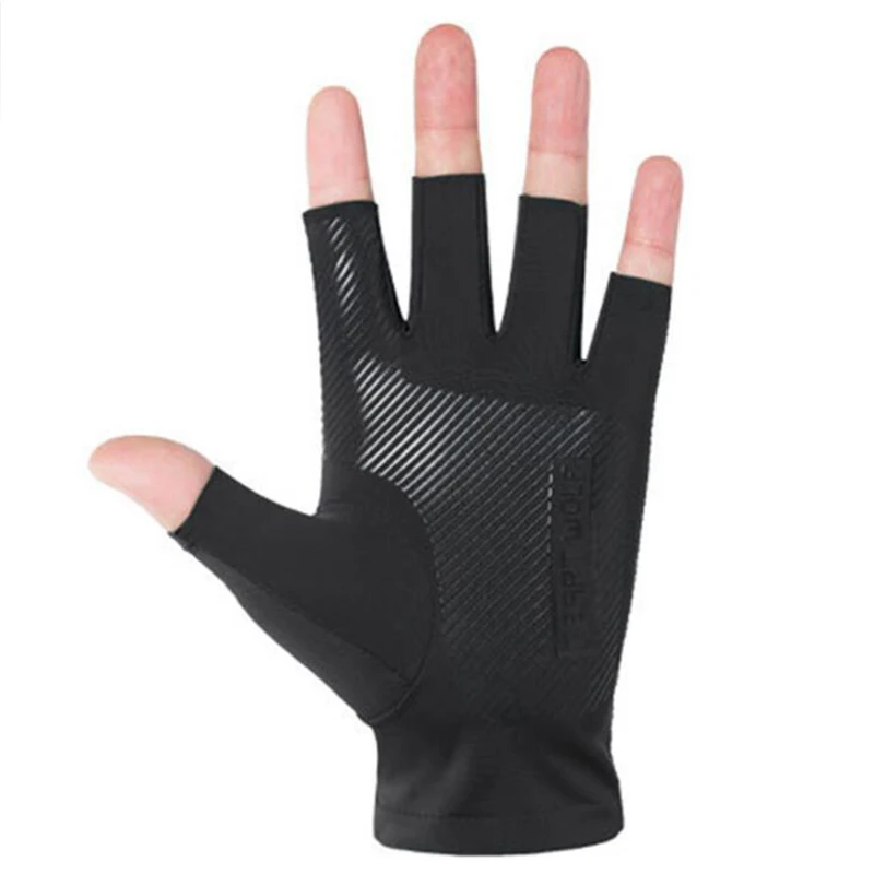 1 par meio dedo luvas de cicli - Mountain Biking Gloves avaliação e preço