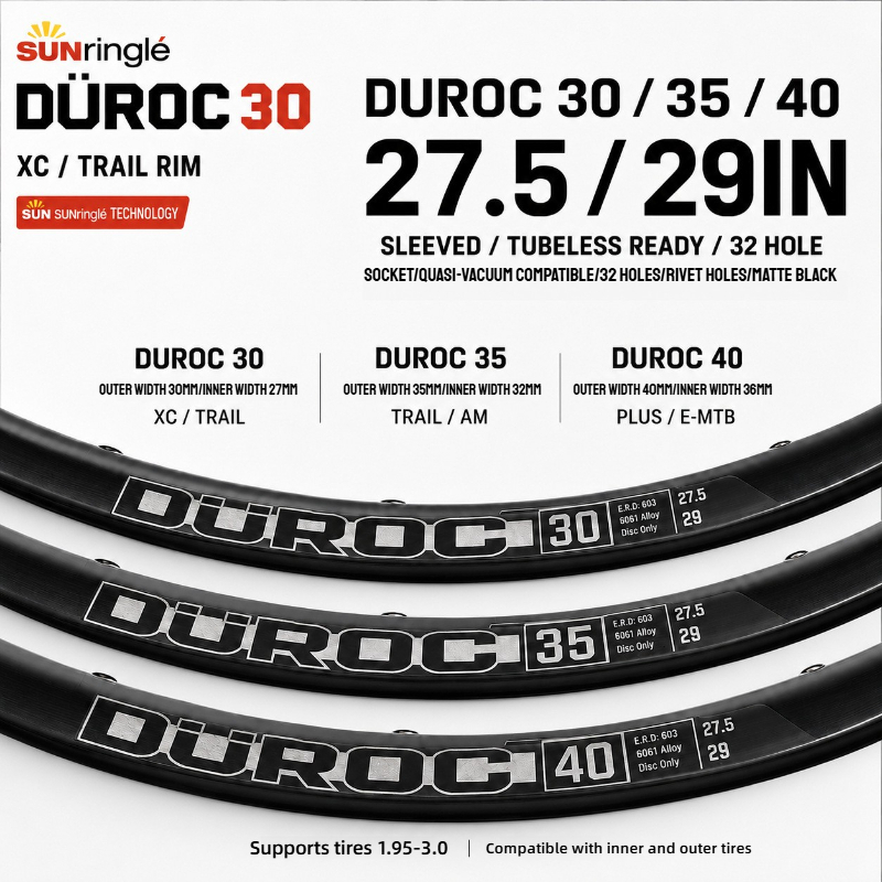 Aro DUROC 30 35 40 MTB 27.5 29 - Mountain Biking Xc avaliação e preço