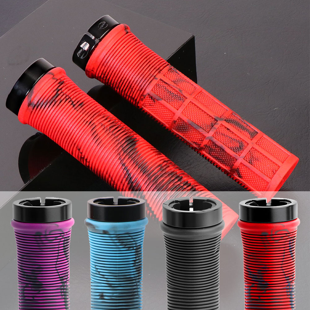 Manoplas de Guidão VXM TPE com - Mtb Grip Lock On avaliação e preço