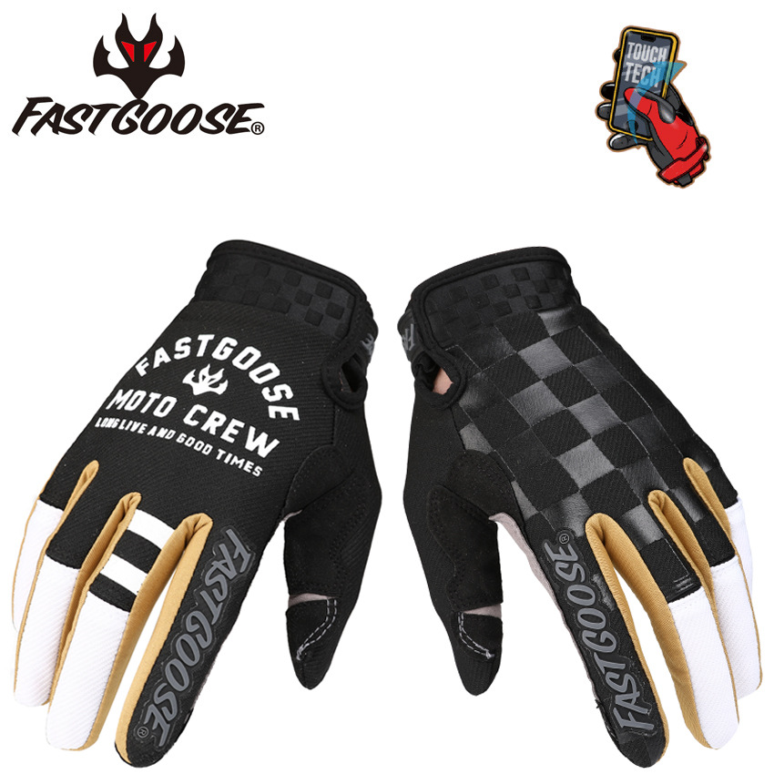 Fastgoose motocross mx luvas e - Mountain Biking Gloves avaliação e preço