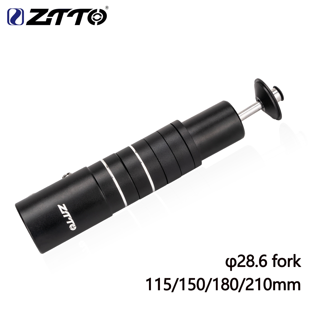 Ztto bicicleta garfo haste ext - Handlebar Riser Stem avaliação e preço