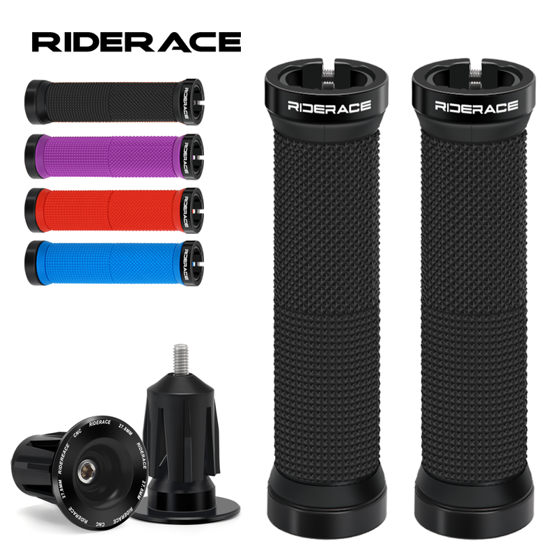 1 Par de Manoplas de Bicicleta - Mtb Grip Lock On avaliação e preço