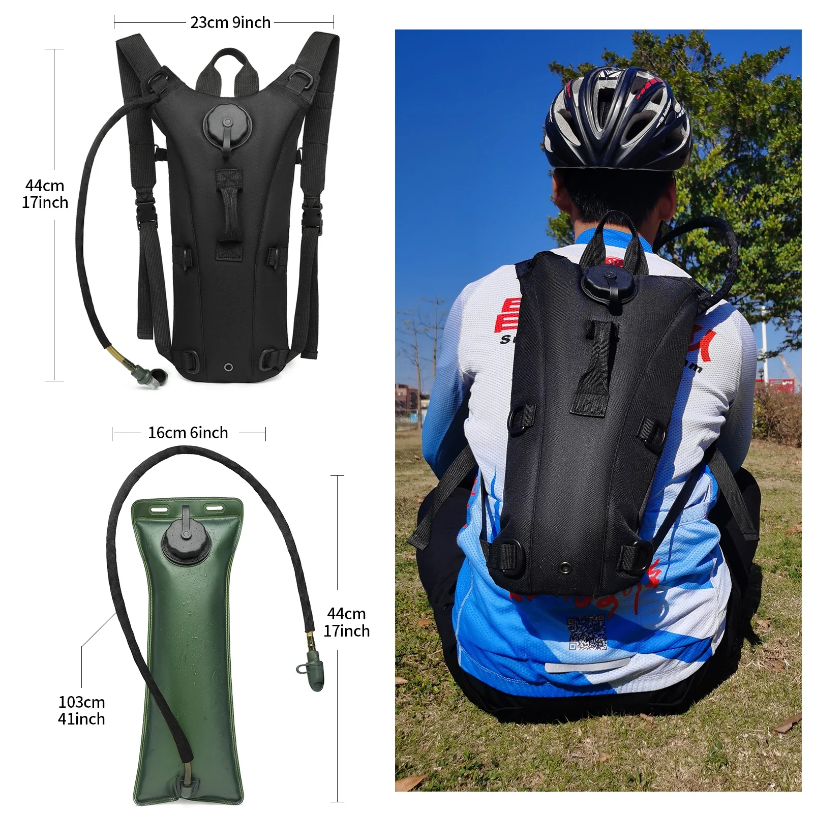 Mochila Tática Militar Camel c - Mountain Biking Backpack avaliação e preço